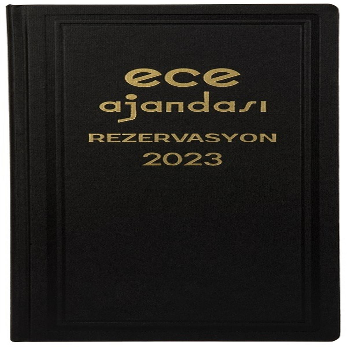 ????ECE AJANDA REZERVASYON 2023 17x33 CİLT BEZLİ AVRASYA GÜNLÜK 600 SAYFA 1