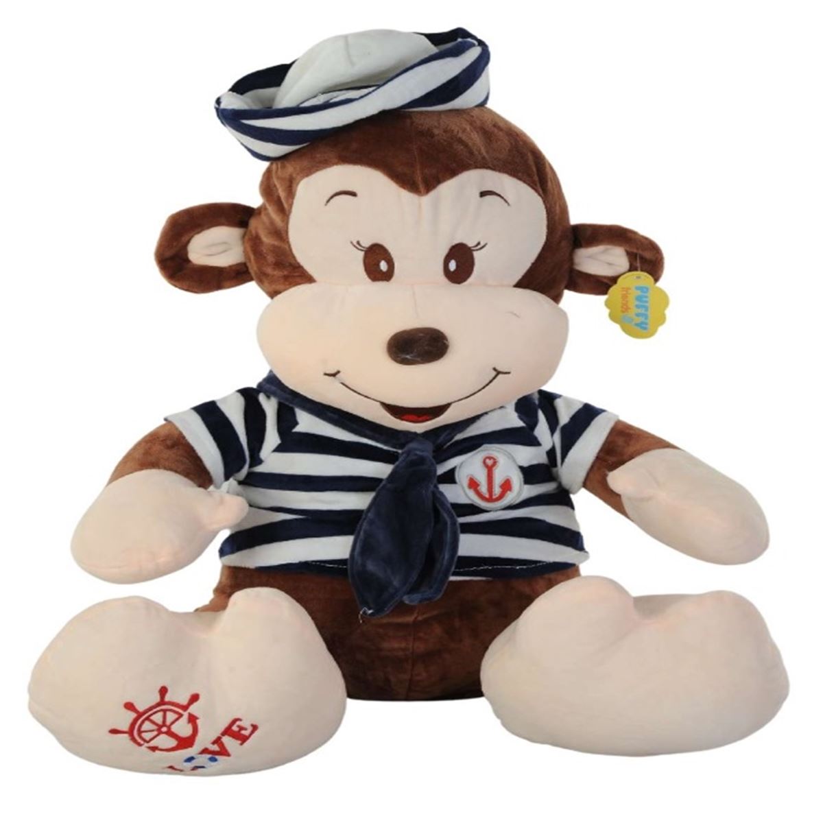 SUNMAN PELÜŞ LH4029-50 MAYMUN OTURAN DENİZCİ 50 CM 1