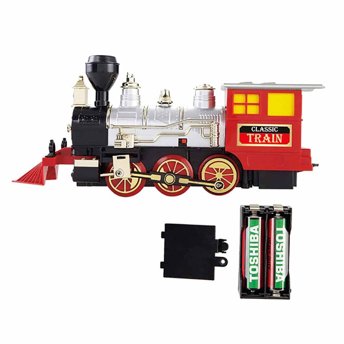 SUNMAN TREN SETİ 189 CLASSİCAL SESLİ IŞIKLI 16 PARÇA 1