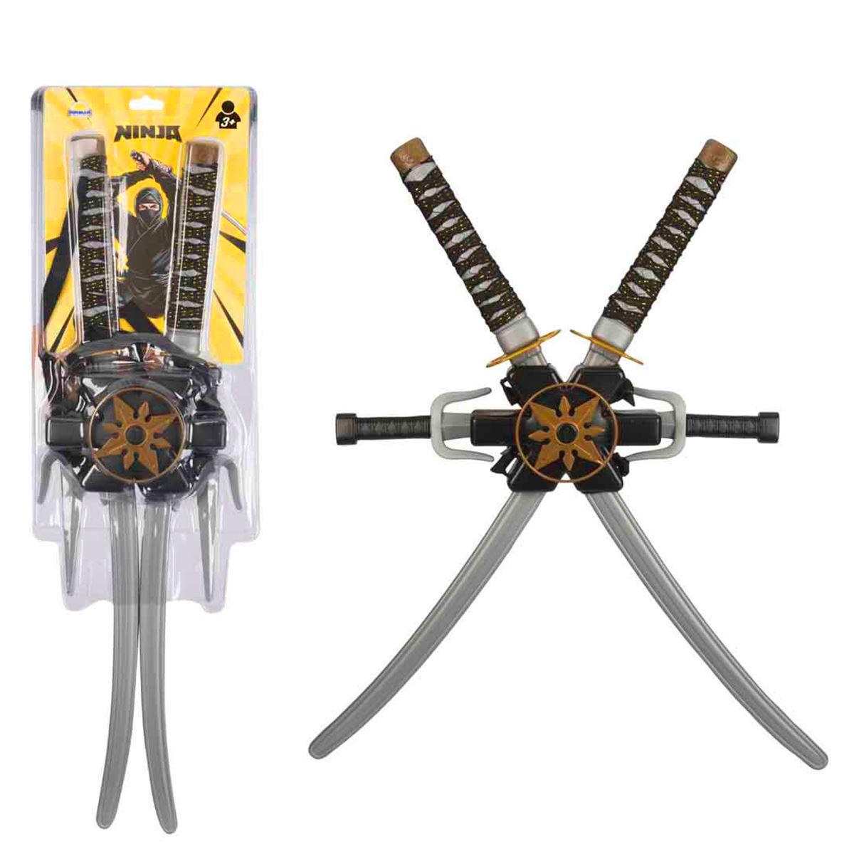 SUNMAN NİNJA KILIÇ SETİ 1523 2 Lİ KARTELA 3+ 1