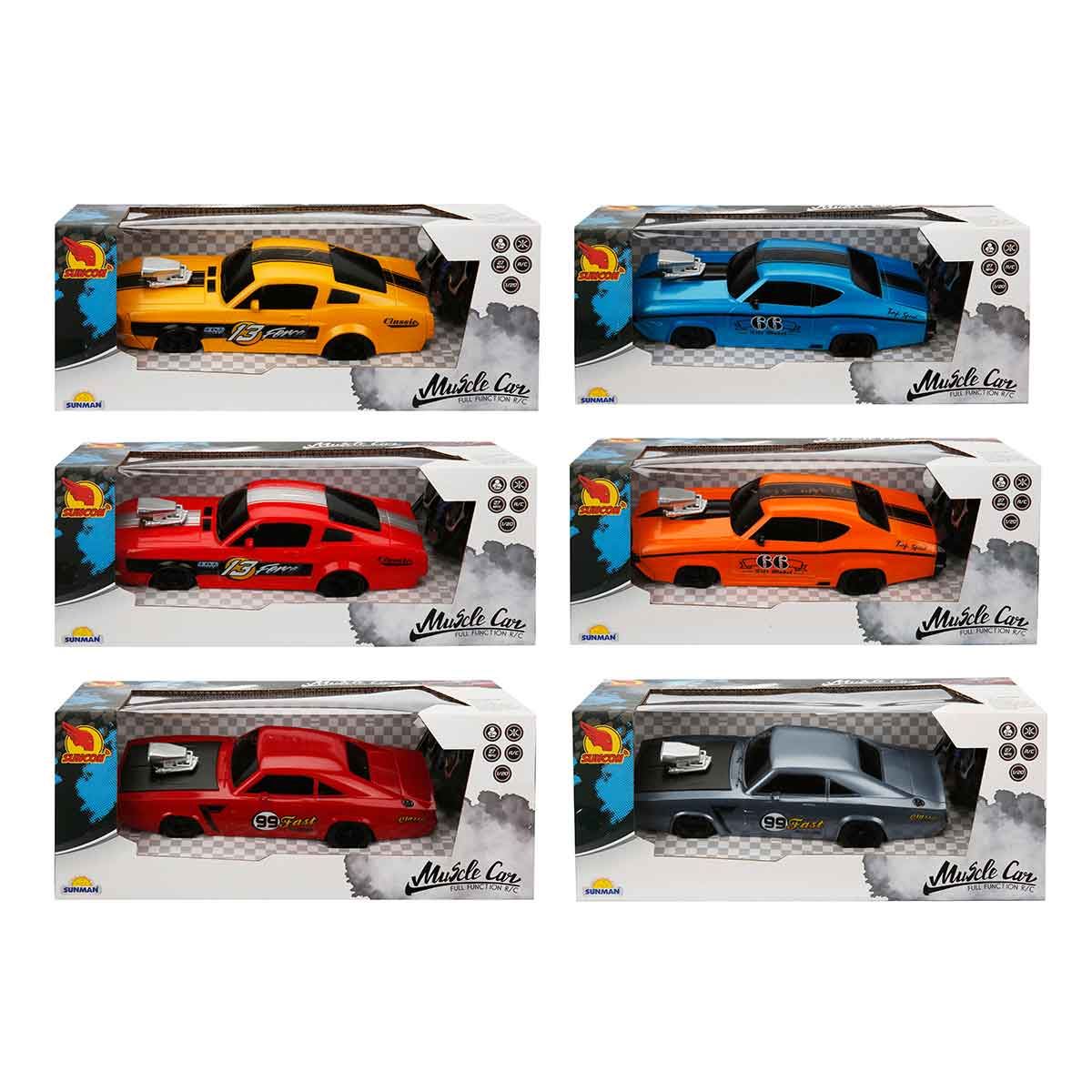 SUNMAN KUMANDALI ARABA YD898 MUSCLE CAR 27 MHZ 1.20 3+ 1
