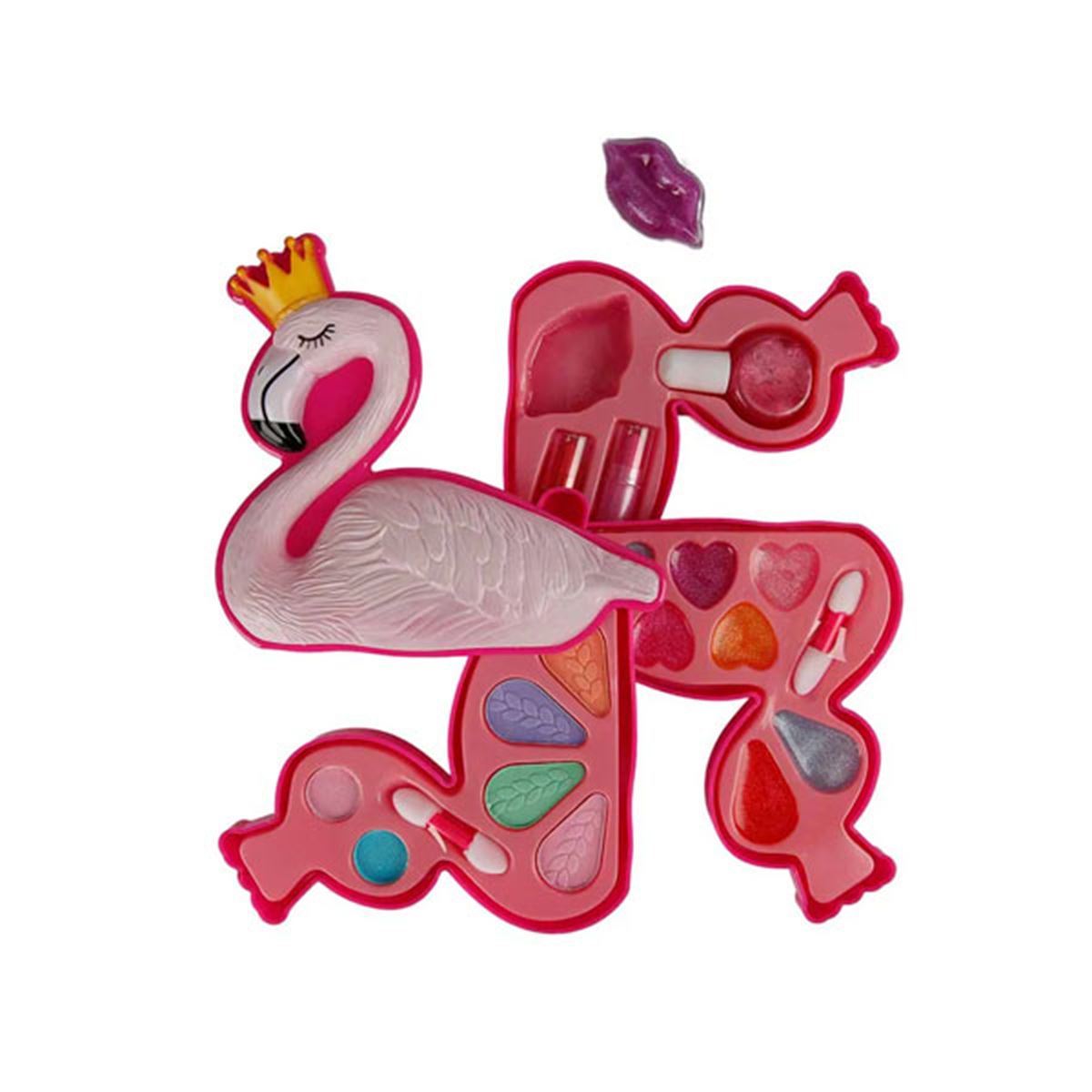 SUNMAN PRETTY PİNKY 10389 MAKYAJ SETİ FLAMİNGO 3+ 1