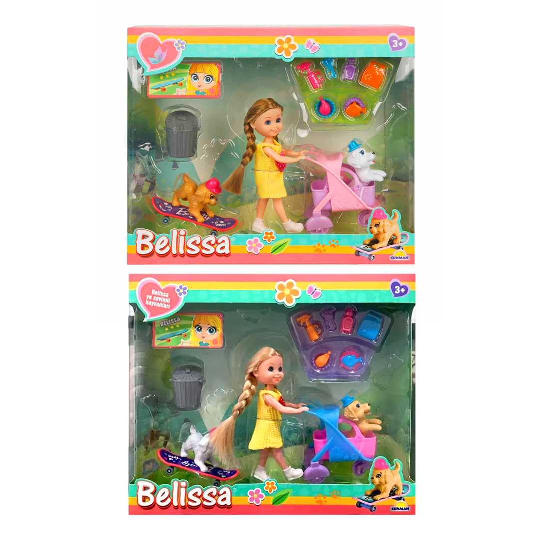 SUNMAN BELİSSA BEBEK 53801 BELİSSA VE SEVİMLİ HAYVANLARI 15 CM 3+ 1