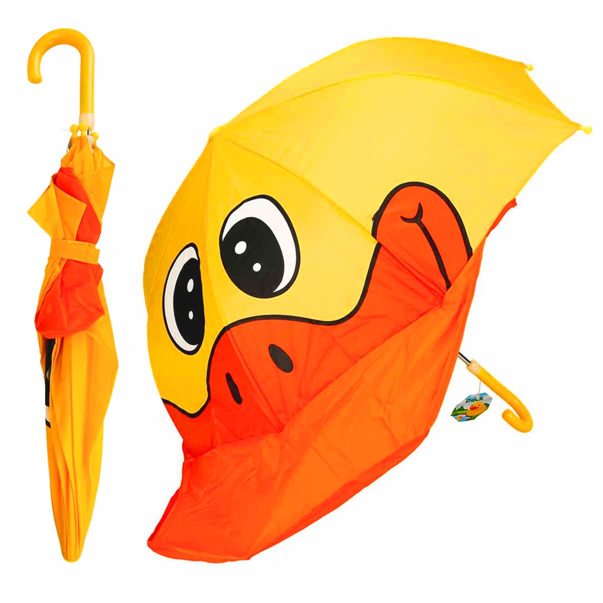 SUNMAN ÇOCUK ŞEMSİYESİ DUCK-1 ÖRDEK 8 TELLİ 45 CM 3+ 1