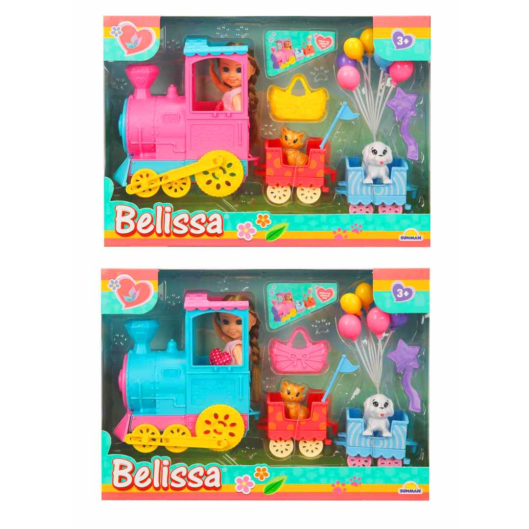 SUNMAN BELİSSA BEBEK 53821 BELİSSA TREN SETİ 15 CM 3+ 1