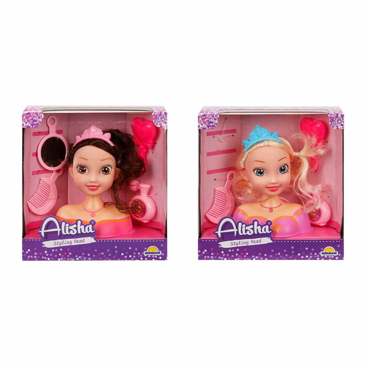 SUNMAN ALİSHA STYLİNG HEAD L-89-4 MANKEN BÜST SET 3+ 1