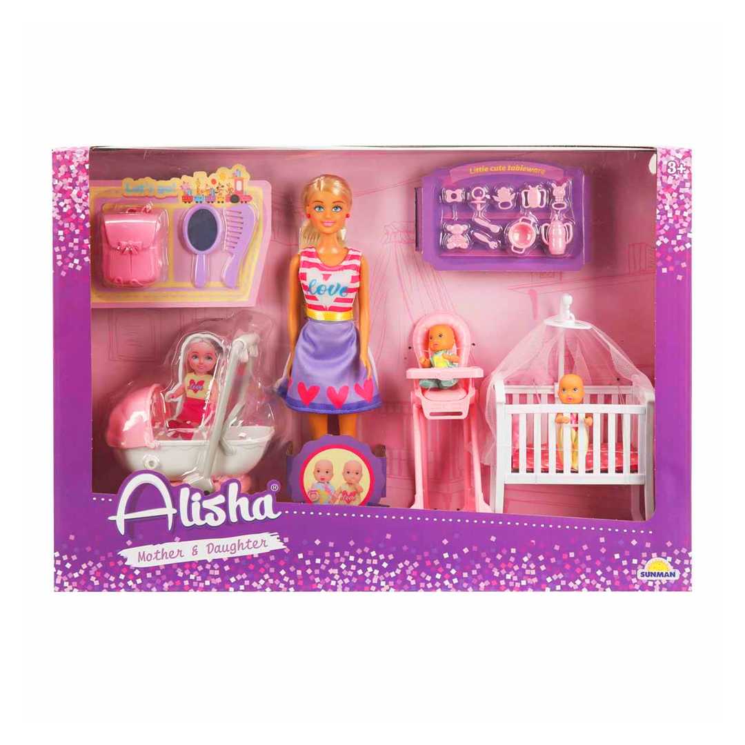 SUNMAN ALİSHA MOTHER DAUGHTER 99204 BEŞİK MAMA SANDALYESİ PUSET BEBEK SETİ 3+ 1