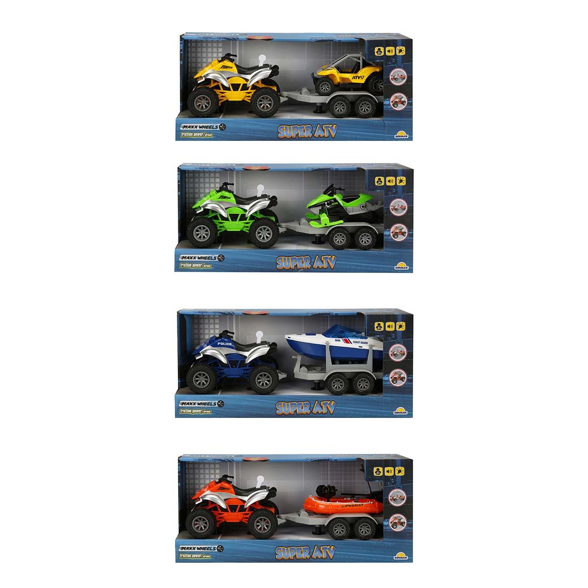 SUNMAN SÜRTMELİ SÜPER ATV 3406 WY400A-1  IŞIKLI SESLİ 3+ 1