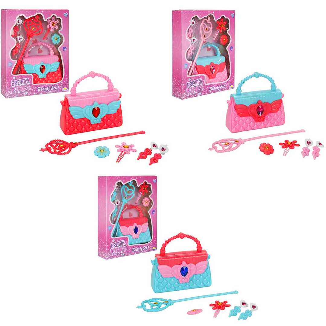 SUNMAN PRETTY PİNKY 55998-2A KOKOŞ GÜZELLİK SETİ ÇNATA ASA TOKA 3+ 1