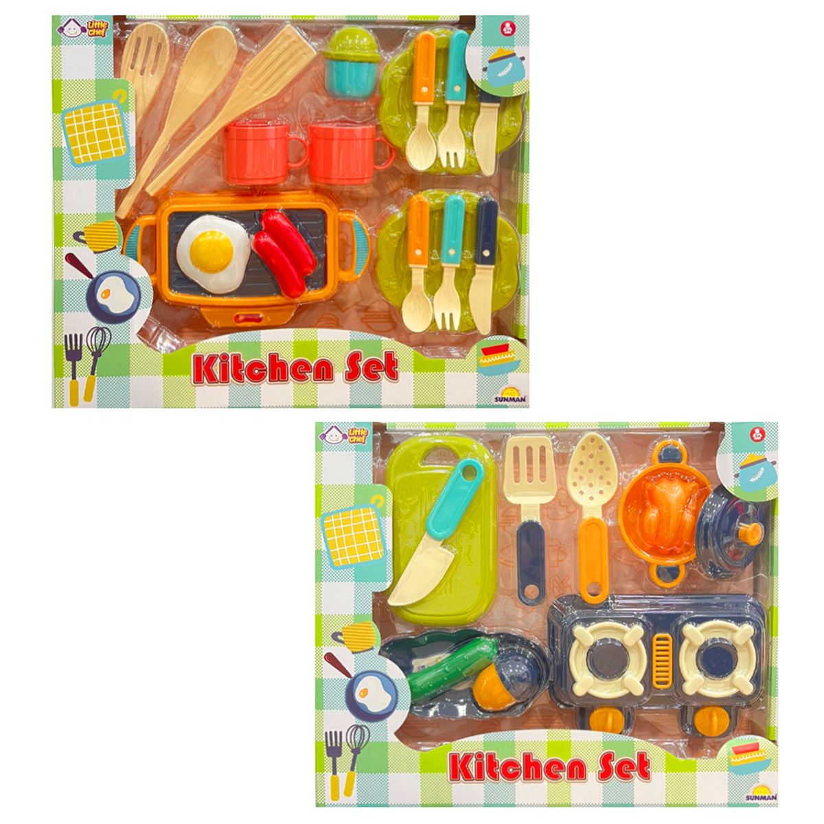 SUNMAN KİTCHEN SET RM8203-1 MUTFAK SETİ OCAKLI KAHVALTI TAKIMI 3+ 1