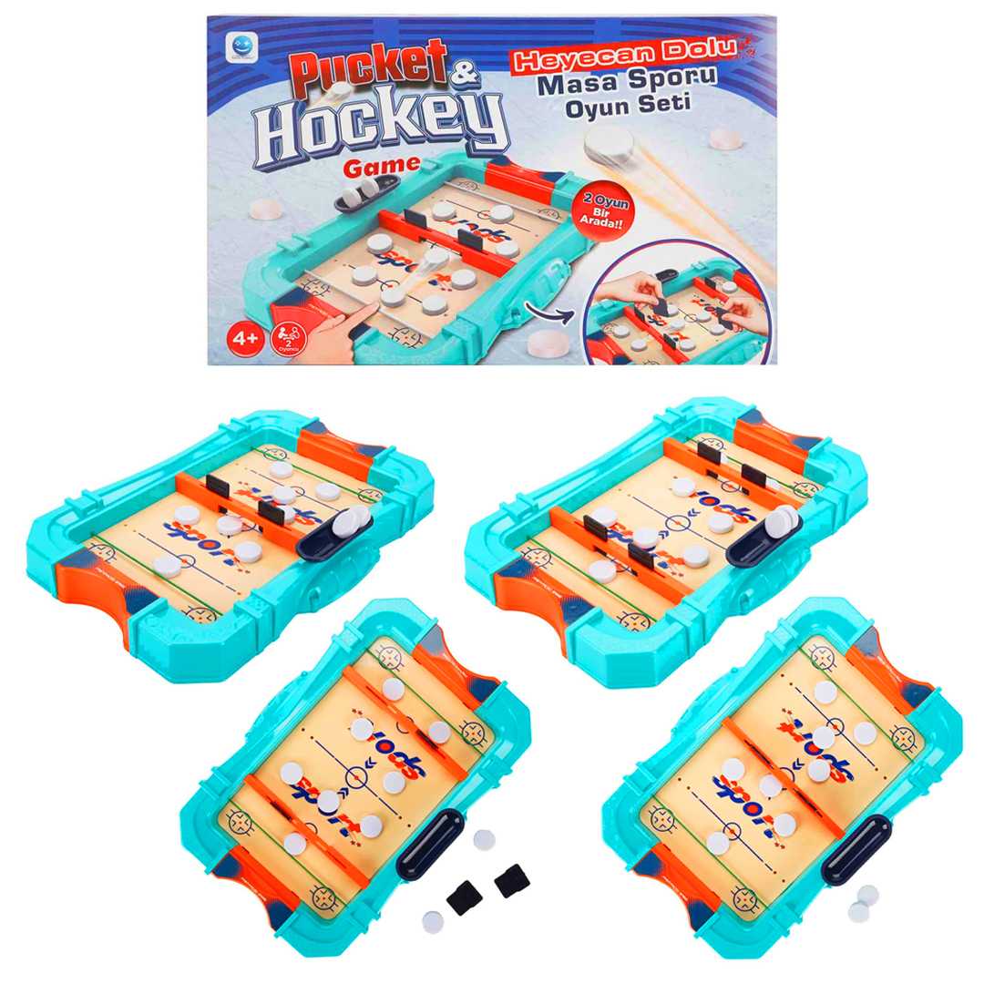 SUNMAN PUCKET HOCKEY 007-162 MASA SPORU OYUN SETİ 4+ 1