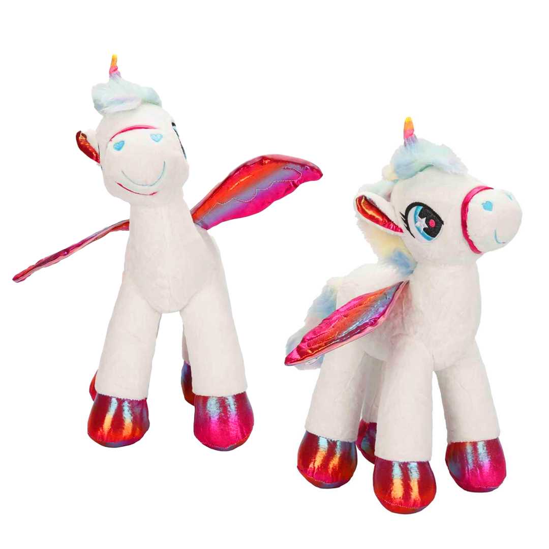 PUFFY FRİENDS PELÜŞ UNİCORN SJ13061 KANATLI 42 CM 3+ 1