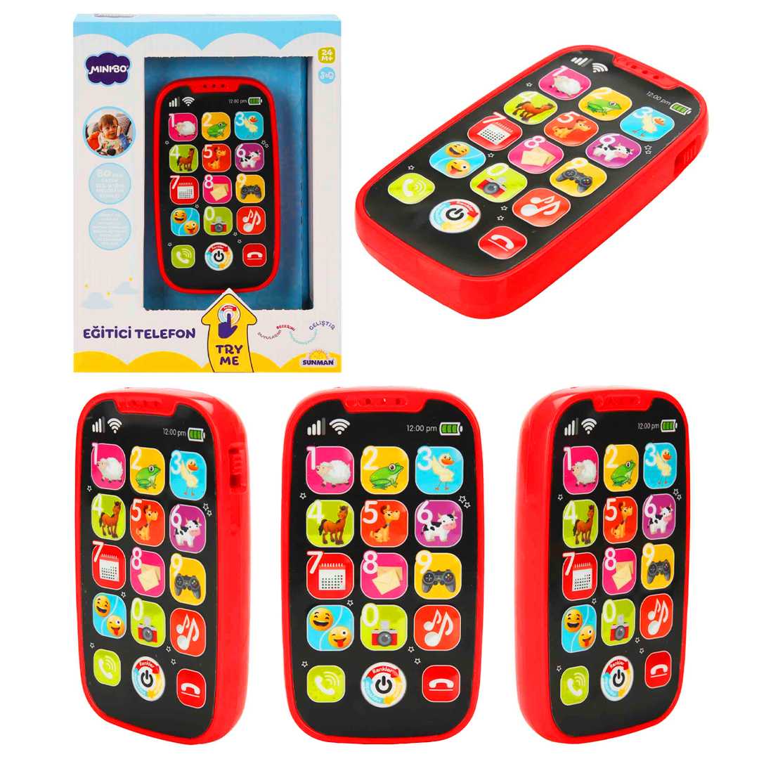 SUNMAN EĞİTİCİ TELEFON 4868 SESLİ 24M+ 1