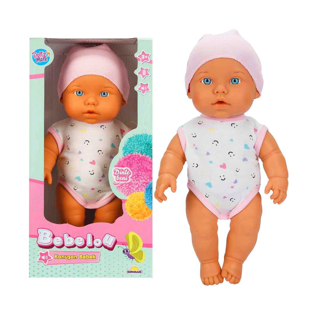 SUNMAN BEBELOU 30231 KONUŞAN BEBEK 32 CM 3+ 1