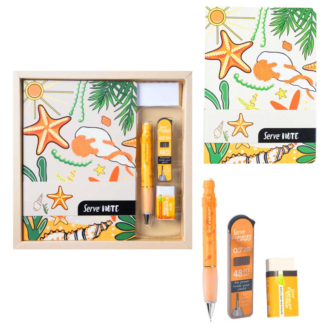 SERVE DEFTER SETİ DEEP VERSATİL 07 + MİN + SİLGİ HARDAL SARISI SV-NTSETDHSKT 1