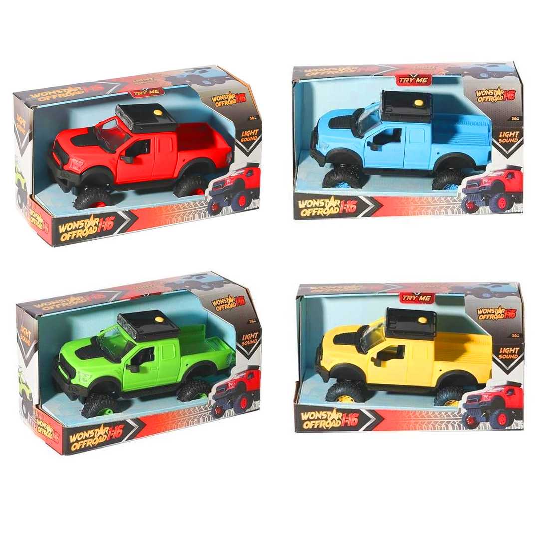 ZUZU TOYS 4016 MONSTER OFFROAD ARABA SESLİ IŞIKLI 1:16 3+ 1