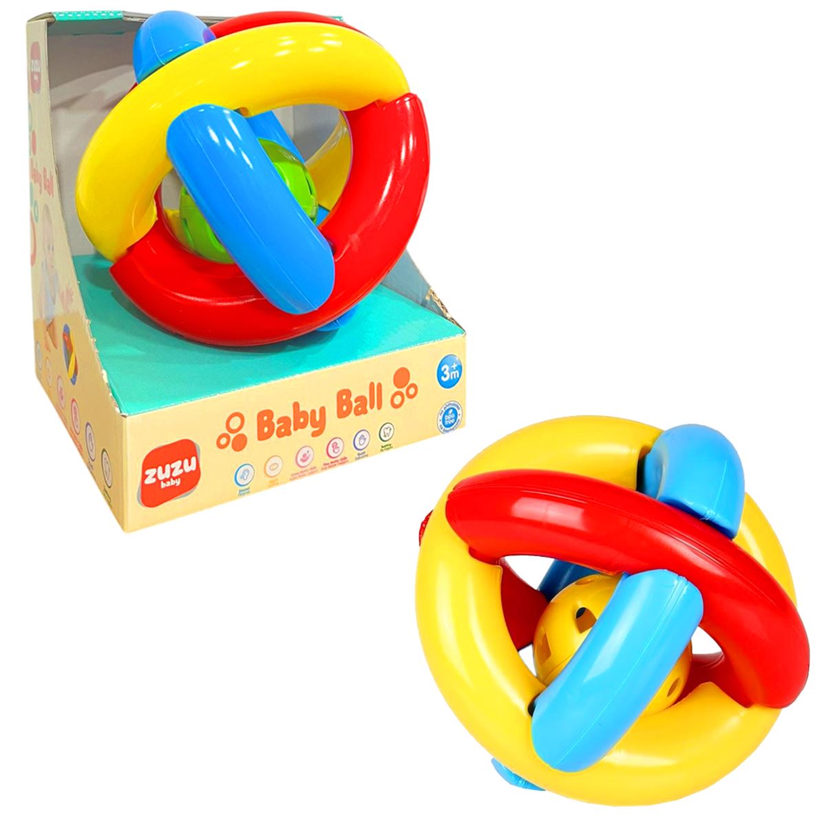 ZUZU BABY 4030 BEBEK TOPU BÜYÜK 3M+ 1