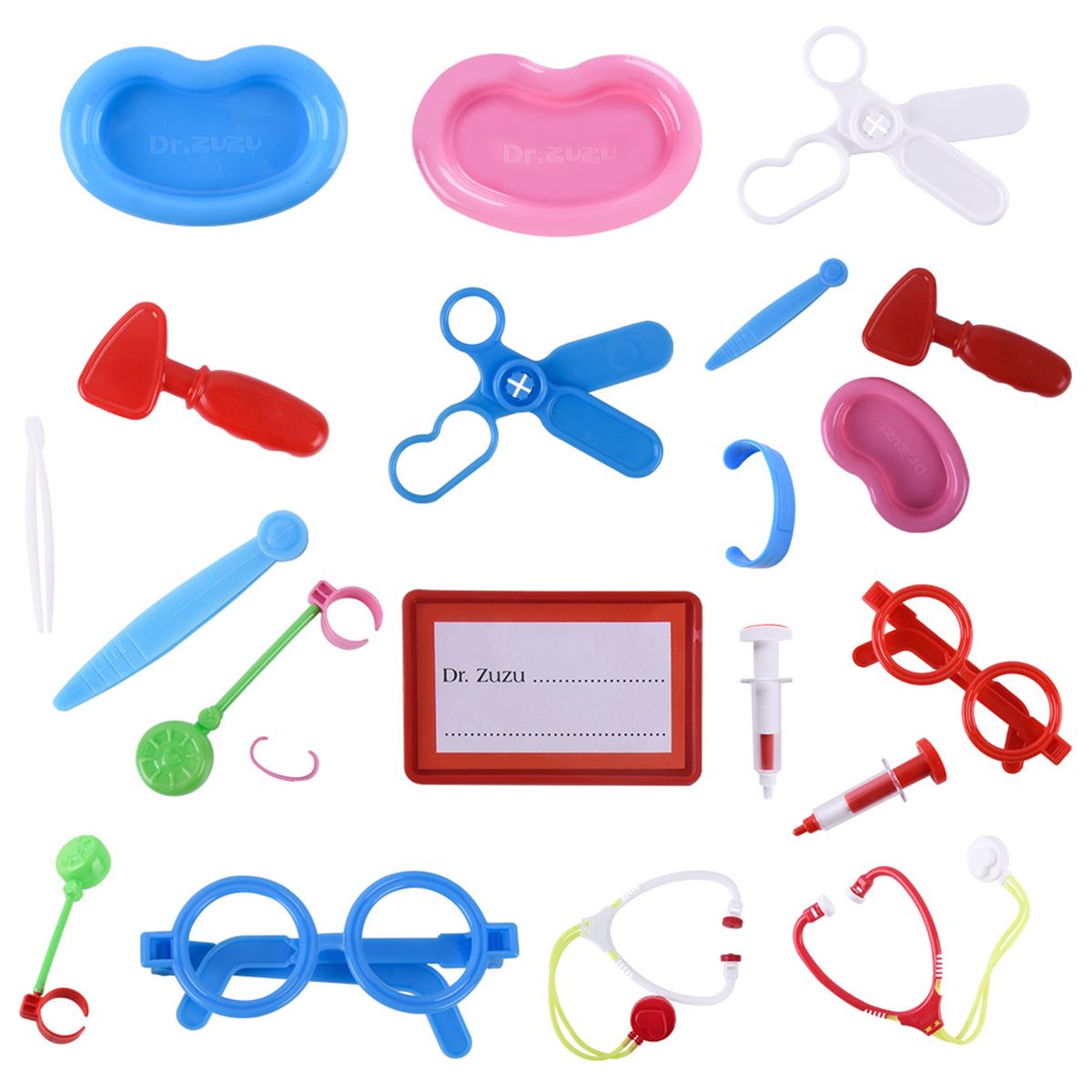 ZUZU TOYS 4092 DOKTOR ZUZU MEDİKAL KİT BÜYÜK KUTULU 11 PARÇA 36M+ 1
