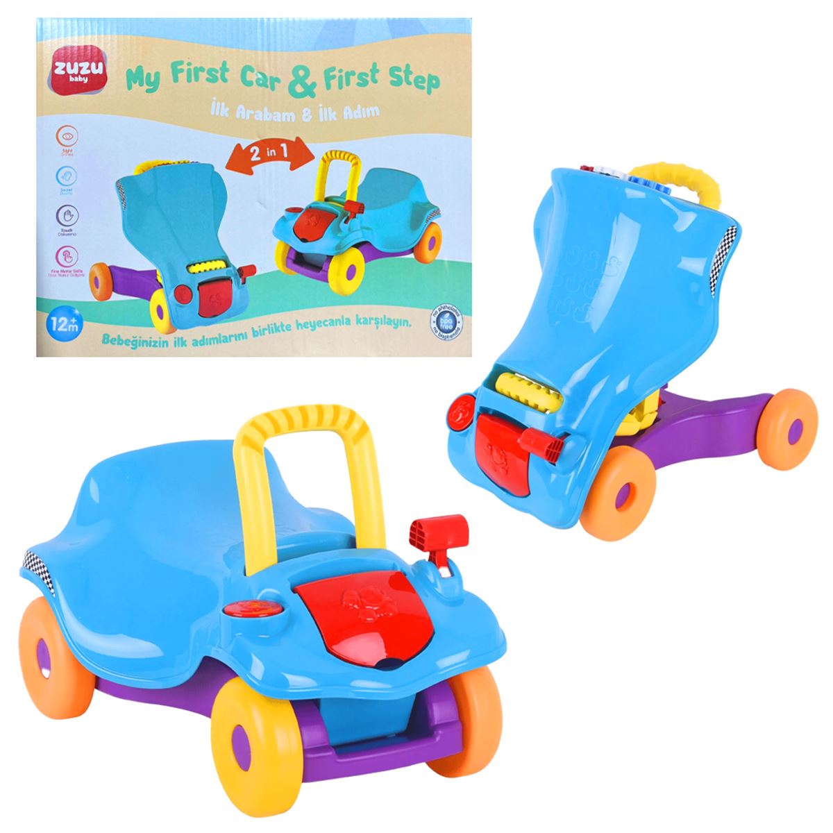 ZUZU TOYS 4113 İLK ARABAM İLK ADIM 12M+ 1