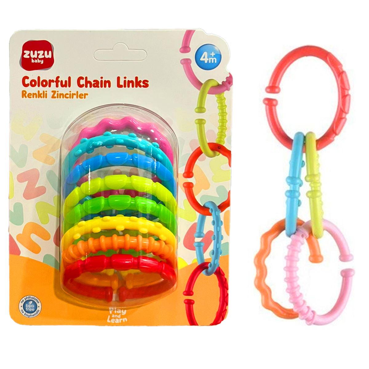 ZUZU BABY 4115 RENKLİ ZİNCİRLER 4M+ 1
