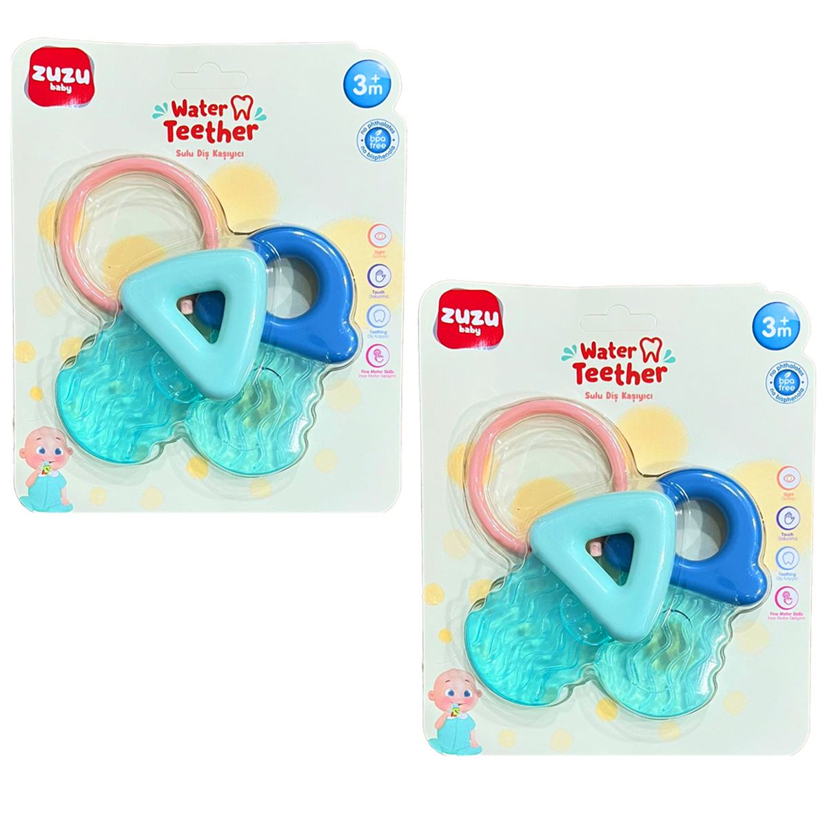 ZUZU BABY 4134 SULU DİŞ KAŞIYICI 3M+ 1