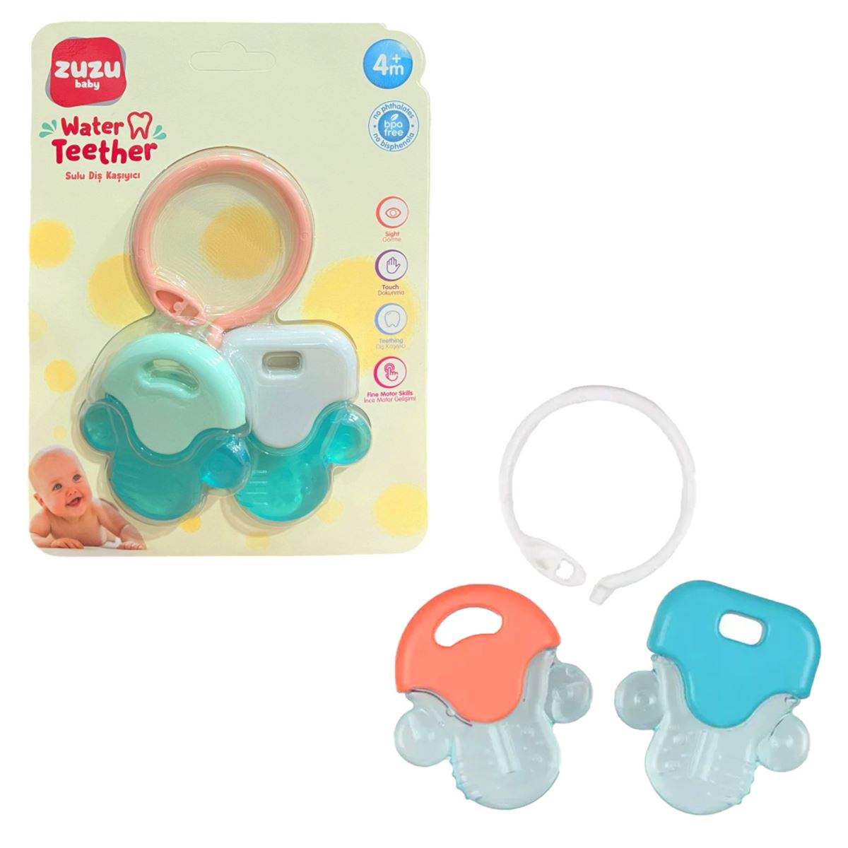 ZUZU BABY 4151 SULU DİŞ KAŞIYICI 4M+ 1