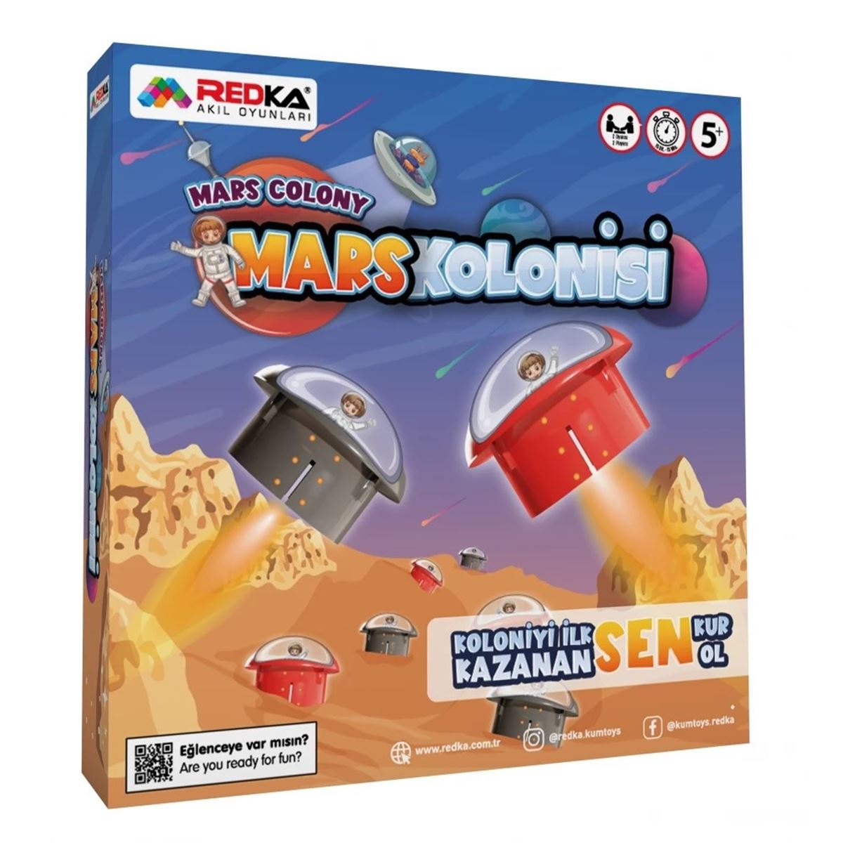 REDKA MARS KOLONİSİ RD5622 STRATEJİ OYUNU 5+ 1