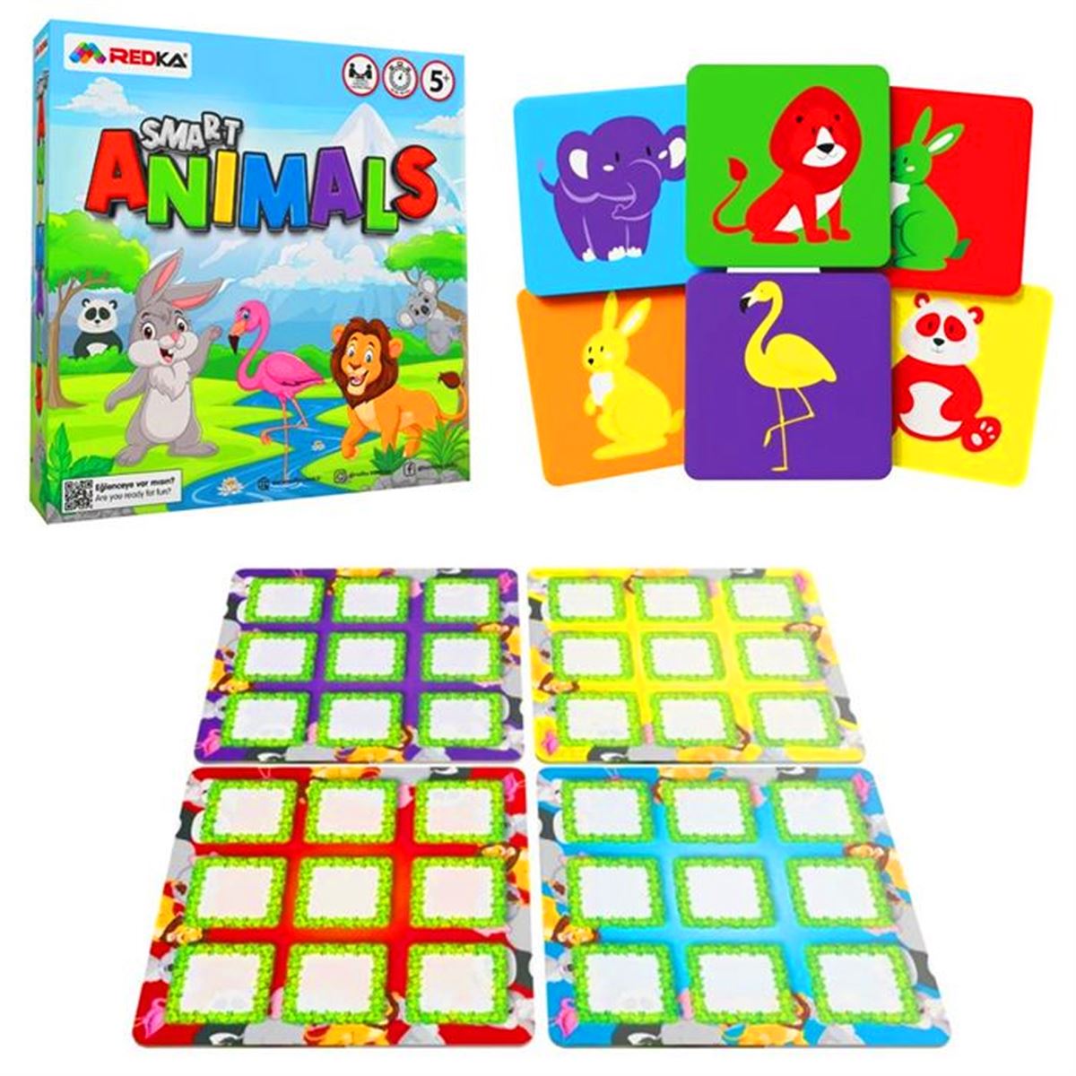REDKA SMART ANİMALS 5641 ZEKİ HAYVANLAR 3+ 1