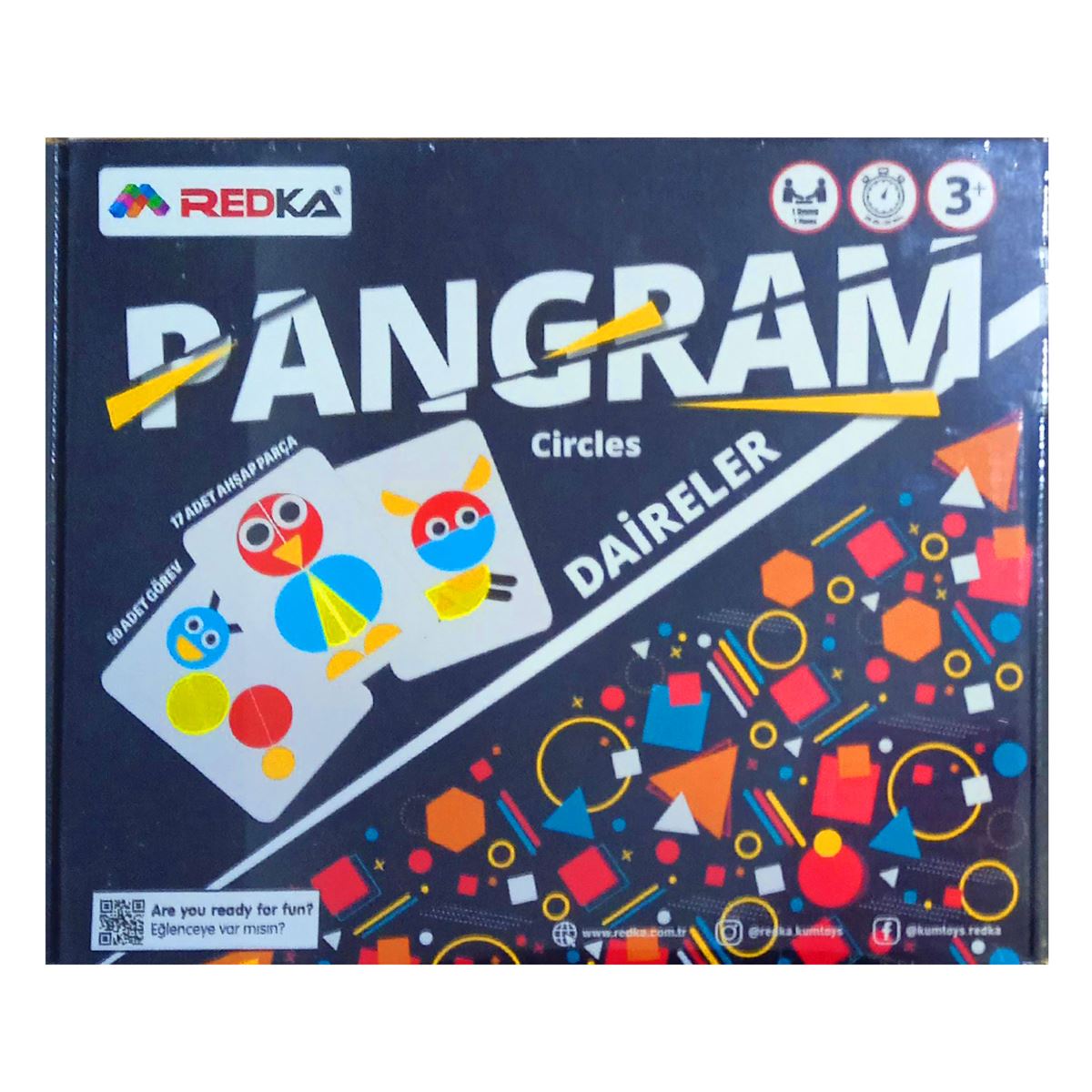 REDKA AKIL OYUNU RD5645 PANGRAM DAİRELER 3+ 1