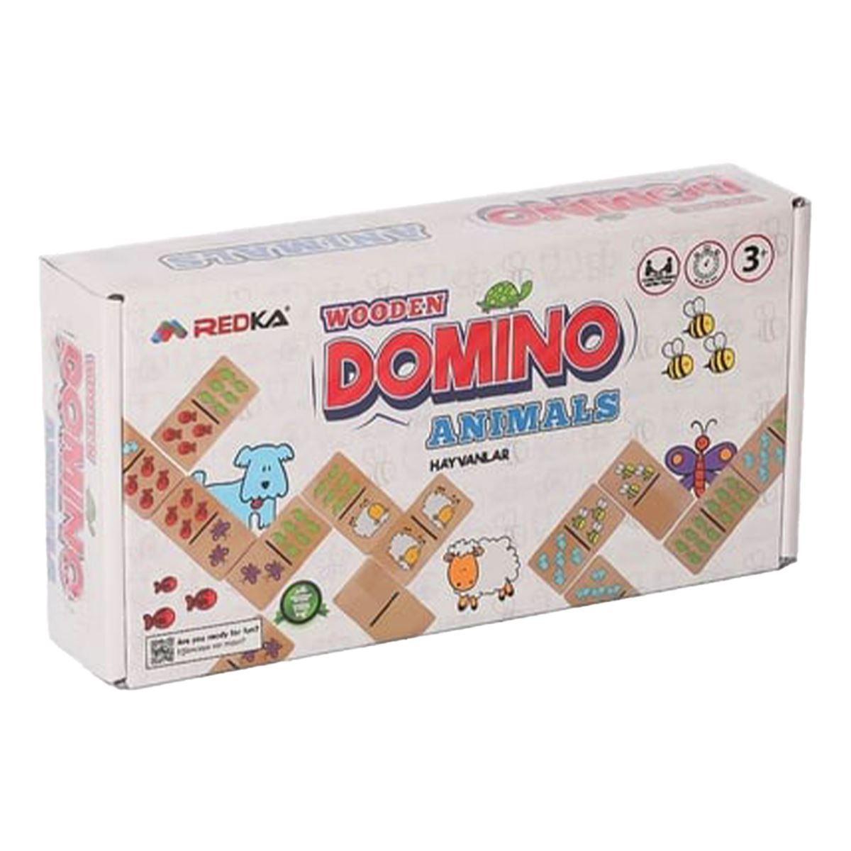 REDKA WOODEN DOMİNO RD5648 HAYVANLAR 3+ 1