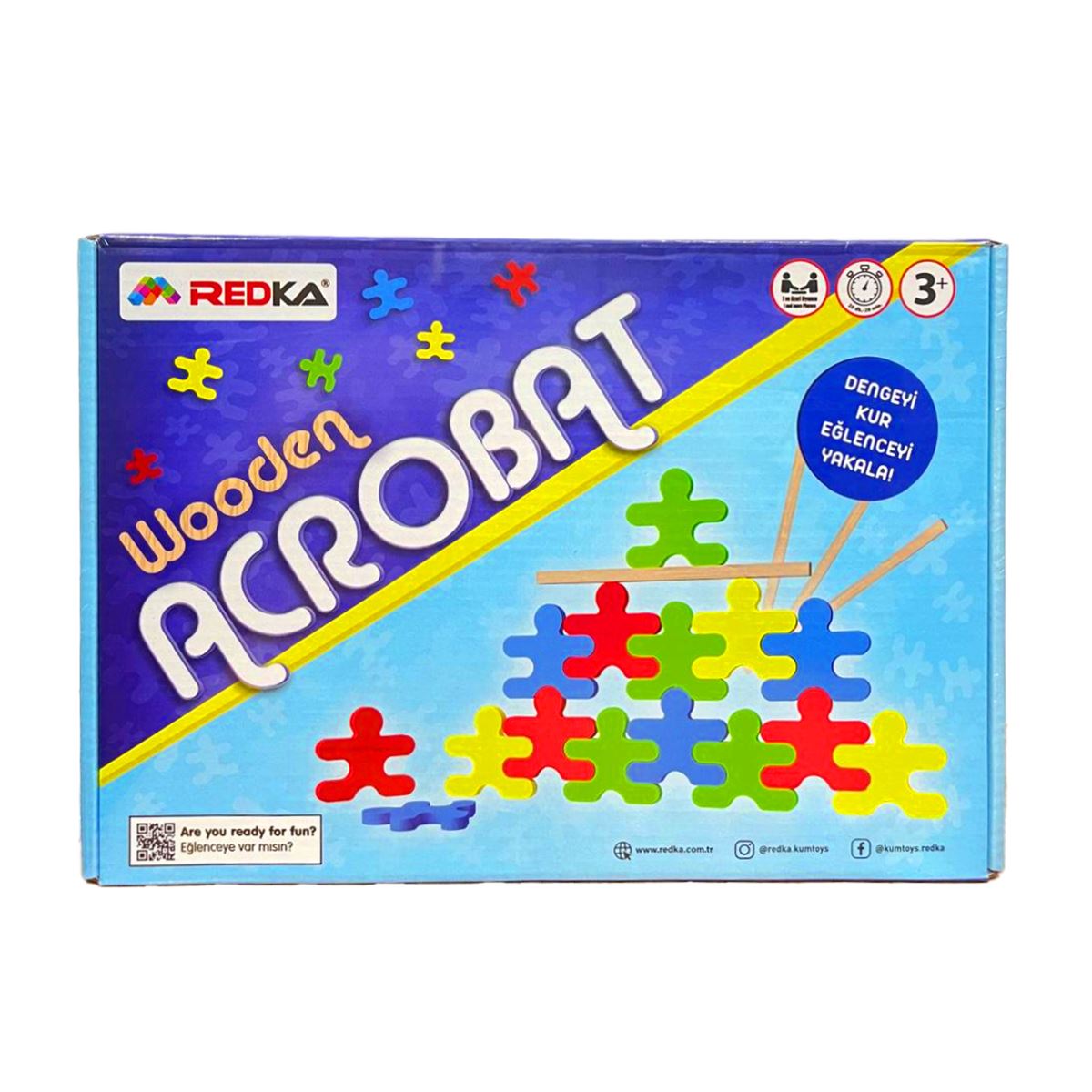 REDKA WOODEN ACROBAT RD5684 DENGE OYUNU 3+ 1