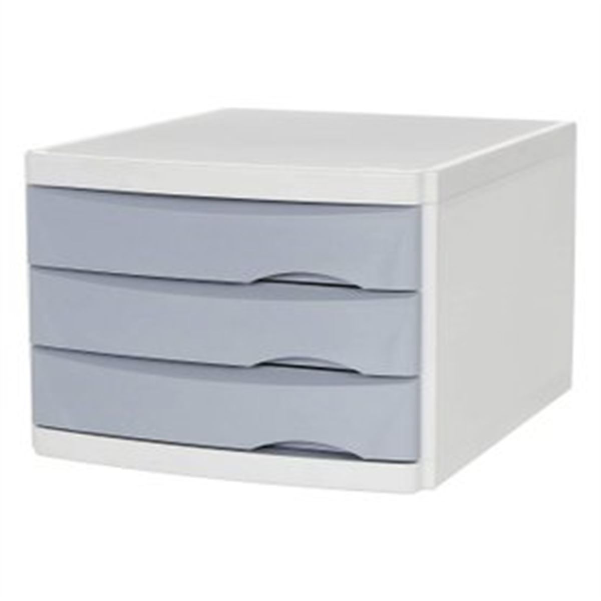 OPS EVRAK RAFI KİLİTLİ ÇEKMECELİ GRİ 3 LÜ CMC 203 1