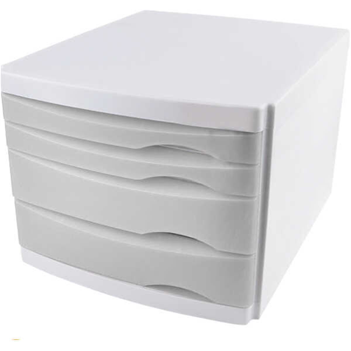 OPS EVRAK RAFI ÇEKMECELİ GRİ 4 LÜ CMC 104 1