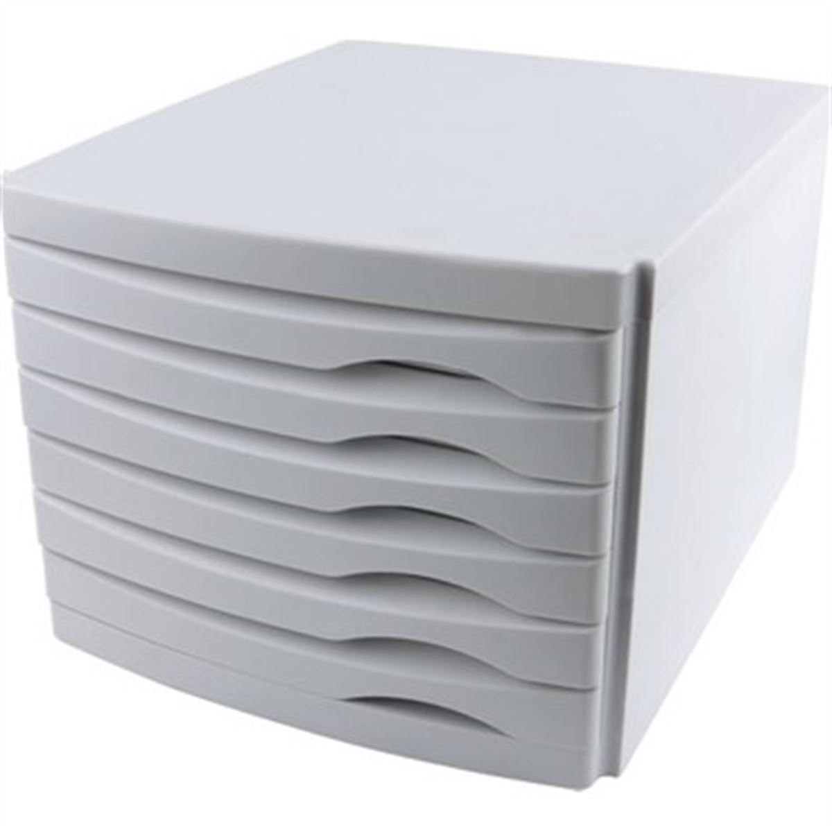 OPS EVRAK RAFI ÇEKMECELİ GRİ 6 LI CMC 106 1