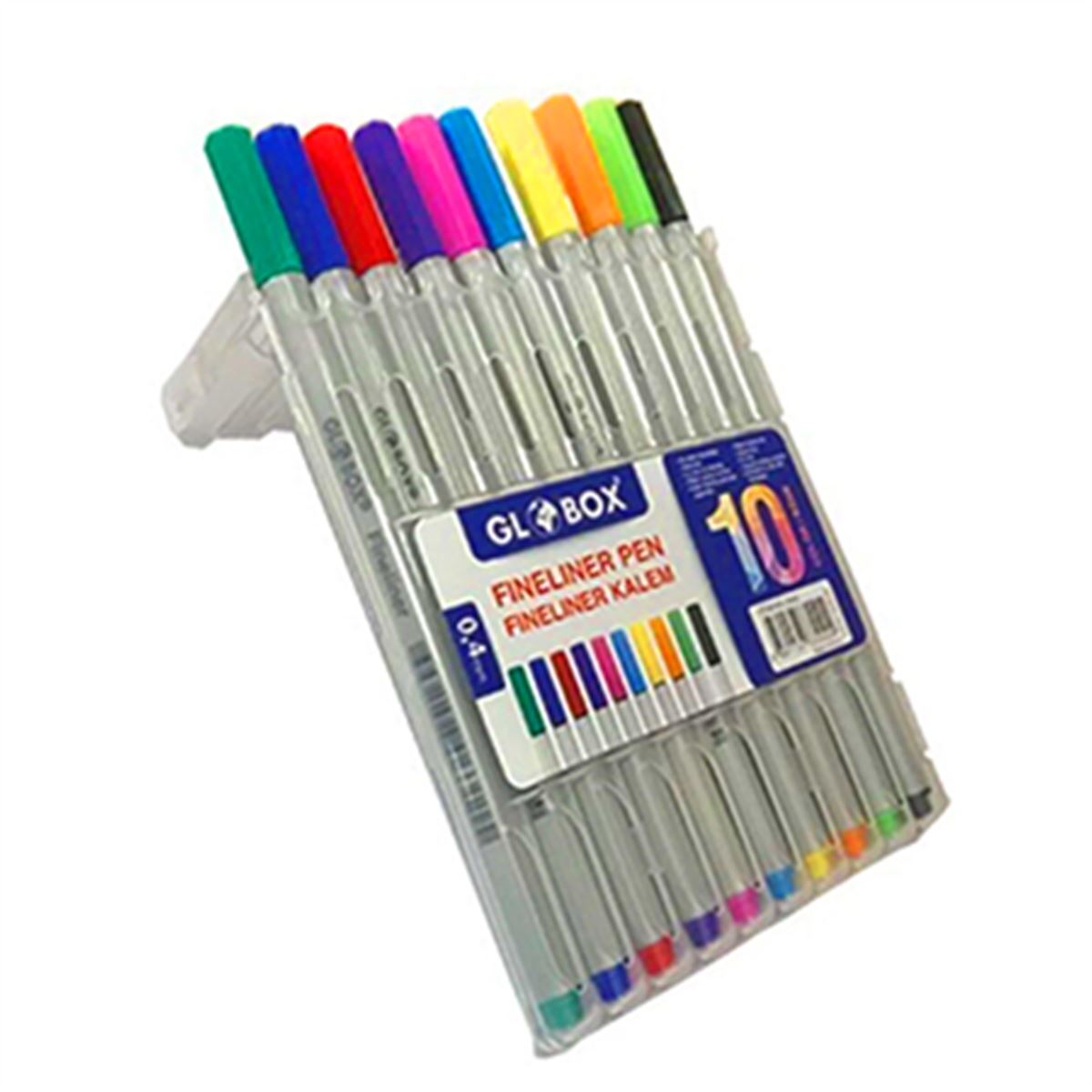 GLOBOX FİNELİNER KALEM 1677 0.4 MM 10 RENK 1