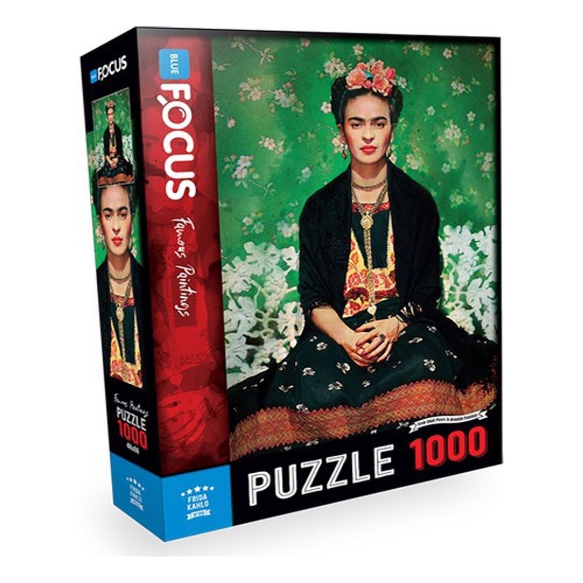 BLUE FOCUS YAPBOZ BF268 FRİDA KAHLO 1000 PARÇA 1