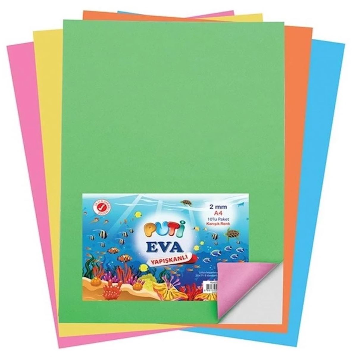PUTİ EVA 20x30 YAPIŞKANLI 10 RENK 1123 1