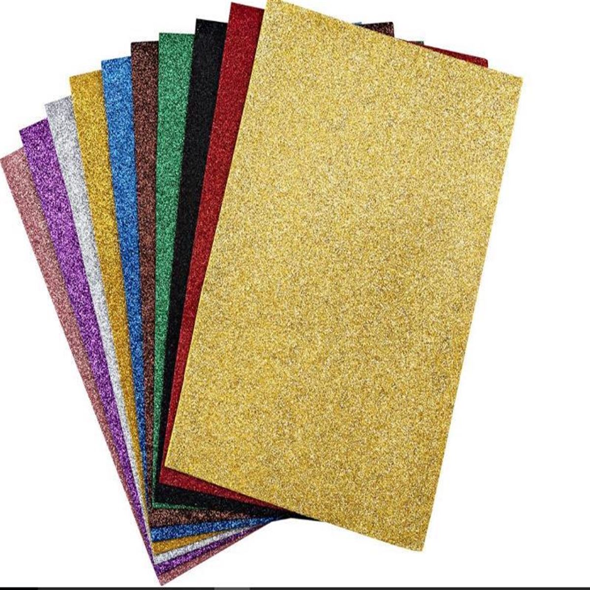 PUTİ FON KARTONU 50x70 SİMLİ ALTIN 280 GR 10 LU 2403 1