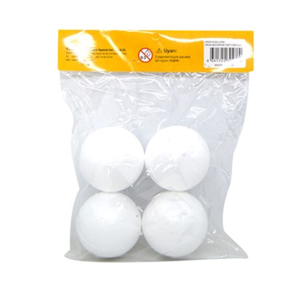 PUTİ KÖPÜK TOP 7 CM 4 LÜ 4780 1