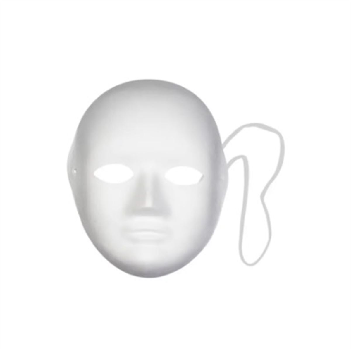 PUTİ YÜZ MASKESİ KALIBI KARTON KÜÇÜK LASTİKLİ 20 Lİ 5169 1