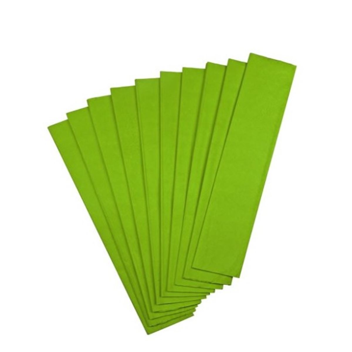 PUTİ GRAPON KAĞIDI AÇIK YEŞİL 50x200 CM 10 LU 5435 1