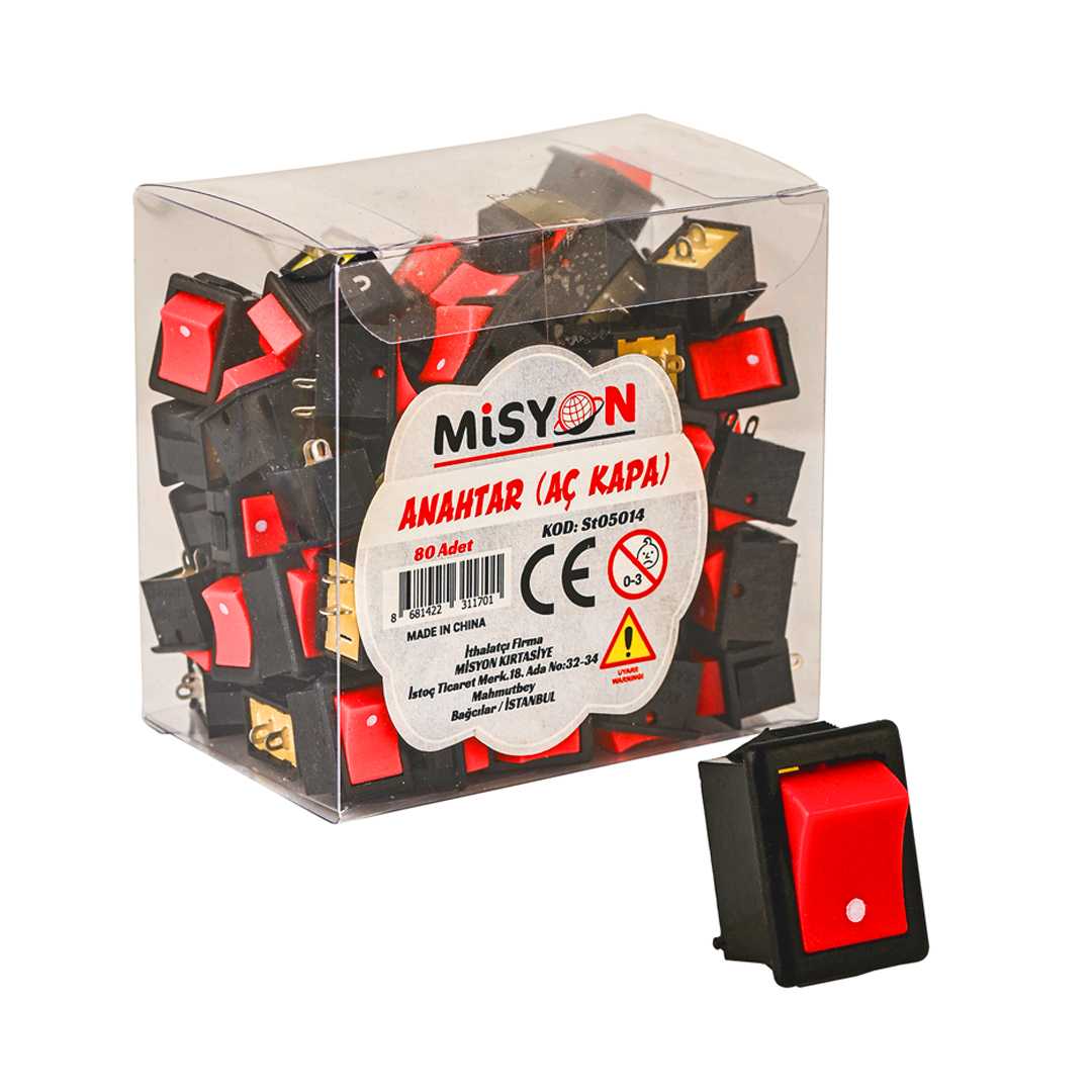 MİSYON ANAHTAR AÇ KAPA 80 Lİ MSY-0482 1