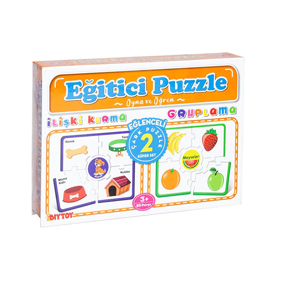 DİYTOY ÇARK CP1956 EĞİTİCİ PUZZLE 1