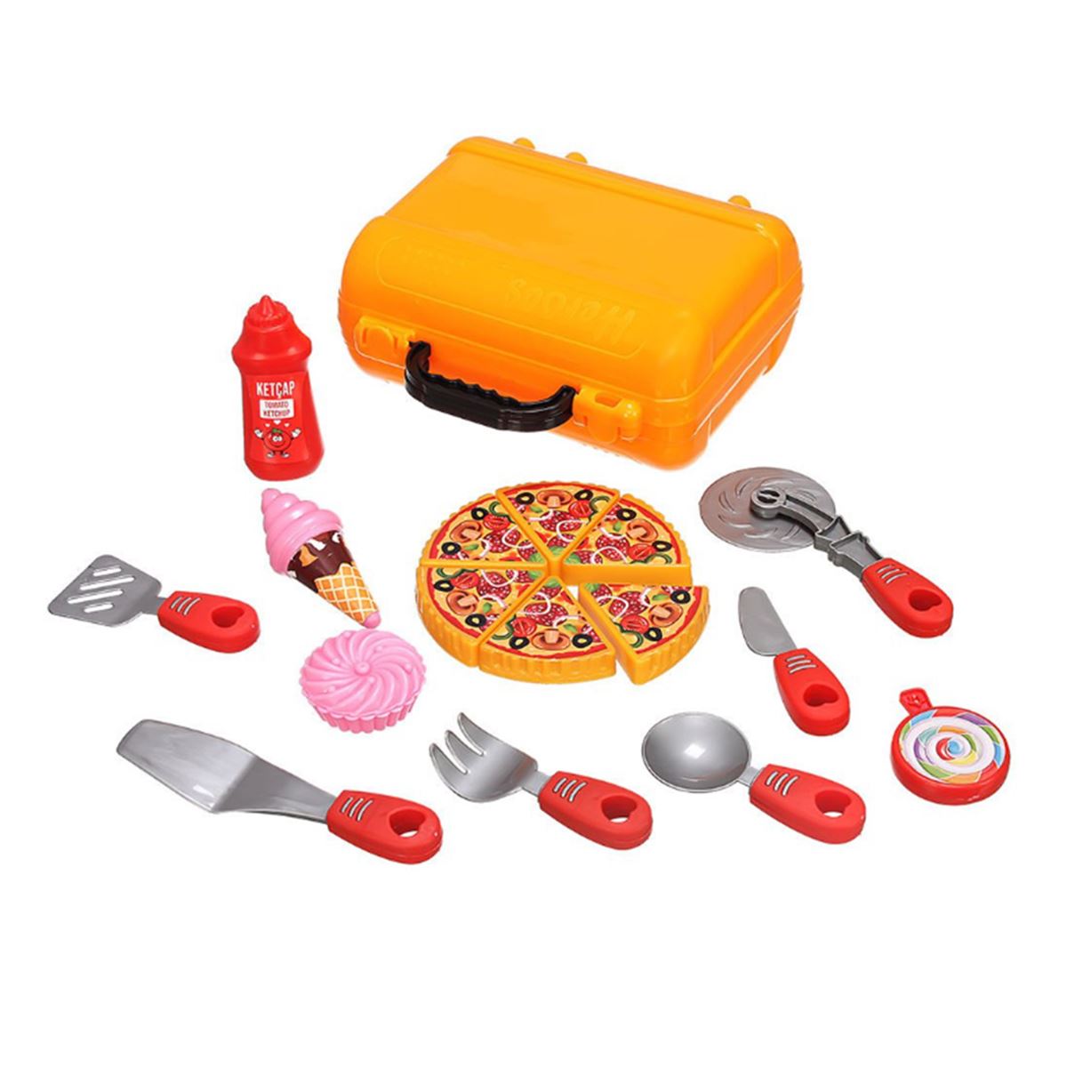 HEROES TOYS ERN-818 PİZZA OYUN SETİ 1