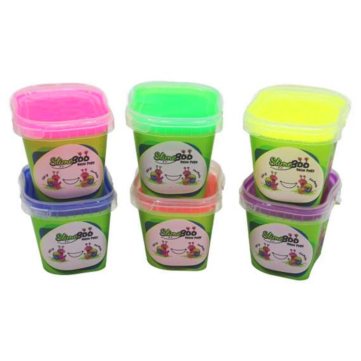SLİME BOO SLİME FOSFORLU 6 RENK 500 GR SLM-F-954 1