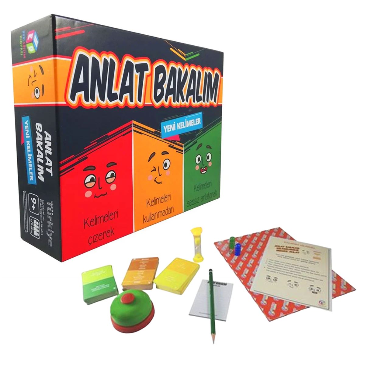 HOBİ KUTU OYUNU HED222 ANLAT BAKALIM 9+ 1