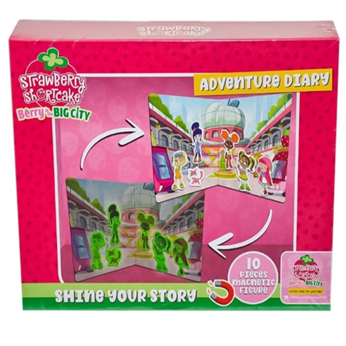 LAÇO STRAWBERY SHARTCAKE BERRY İN THE BİG CİTY CK7864 SHİNE YOUR STORY FOSFORLU MAGNET 3+ 1