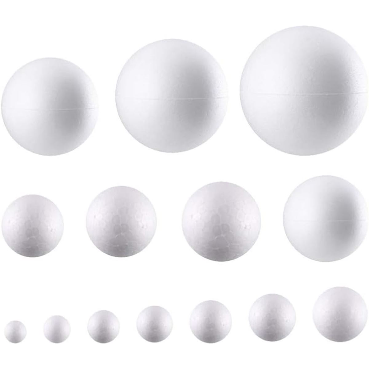 PUTİ KÖPÜK TOP KARIŞIK 8 Lİ 6.5 CM - 5 CM - 3 CM 06352 1
