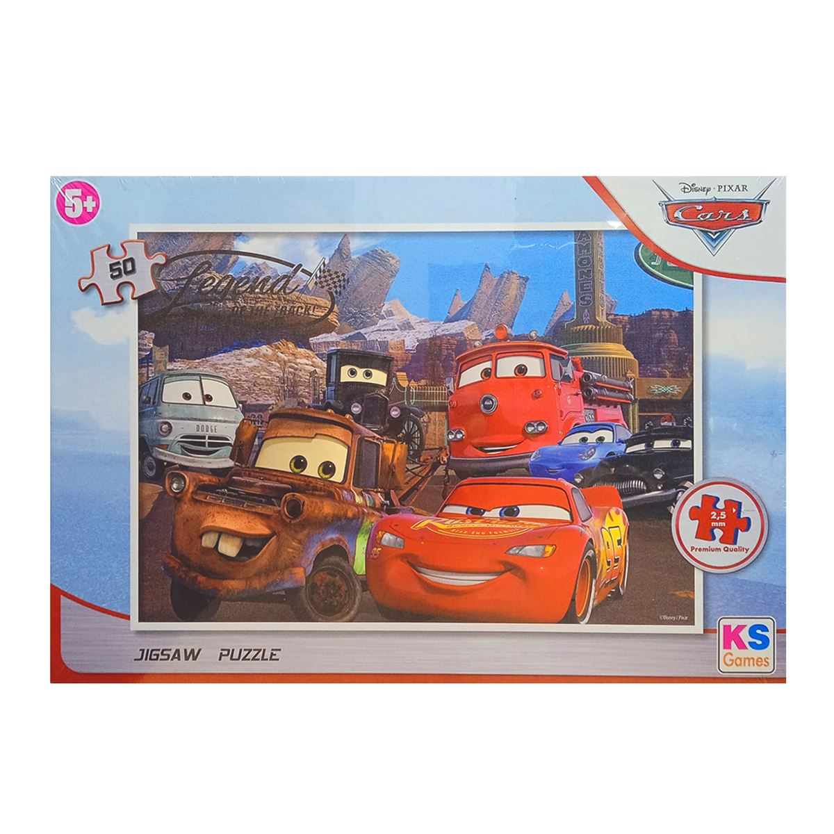 KS GAMES PUZZLE CR709 CARS 50 PARÇA 5+ 1