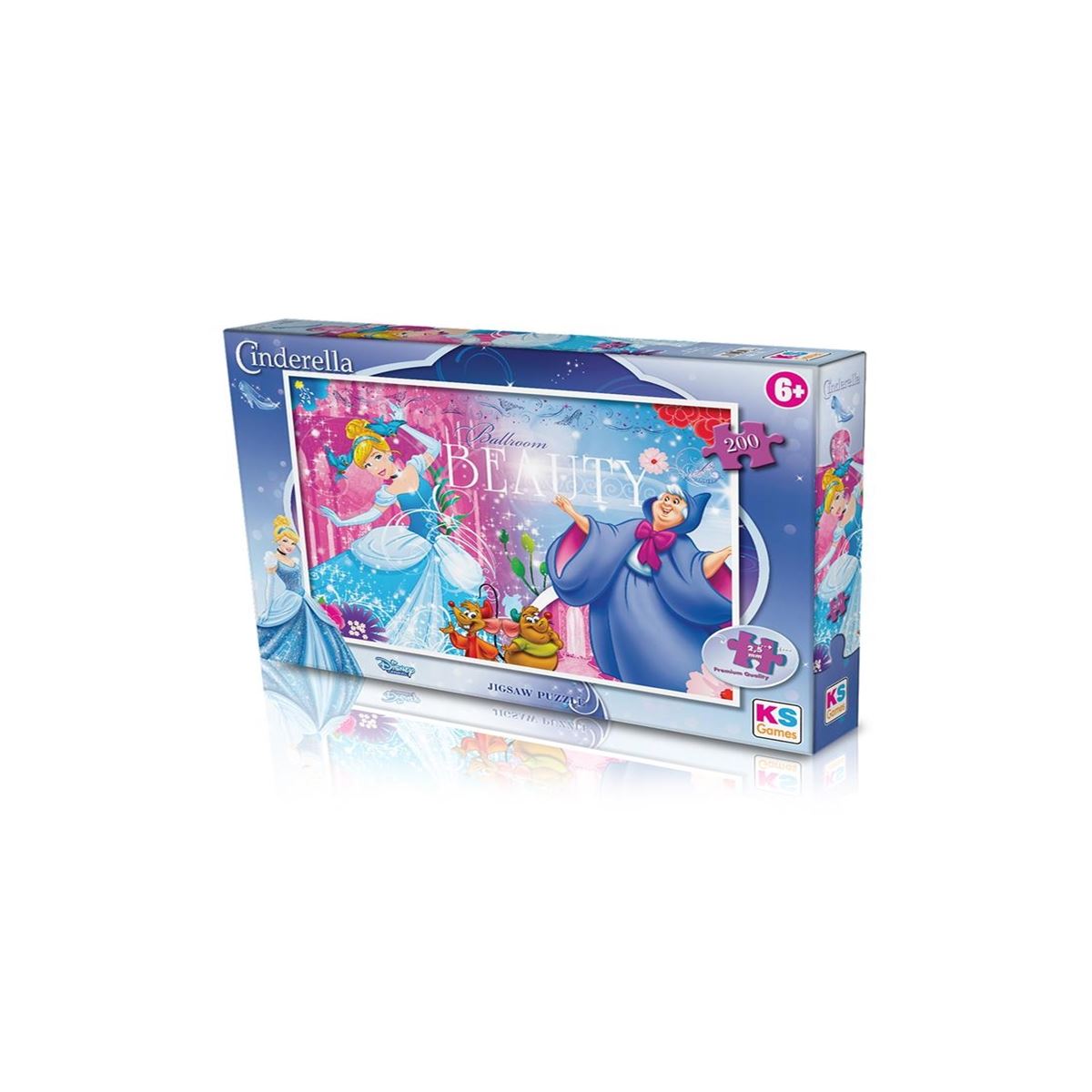 KS PUZZLE CRL113 CİNDERELLA 200 PARÇA 1